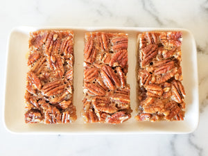 Maple Bourbon Pecan Pie Bars