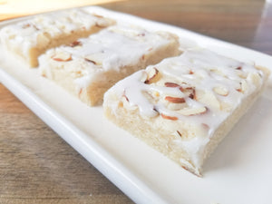 Almond Shortbread Bars