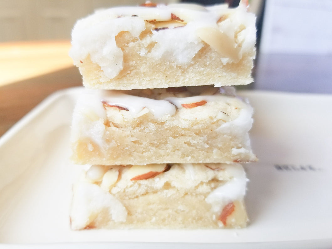 Almond Shortbread Bars